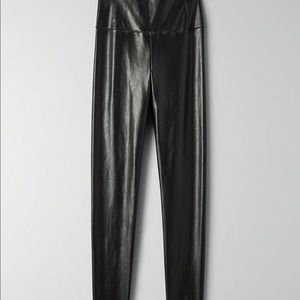 WILFRED Daria faux leather leggings